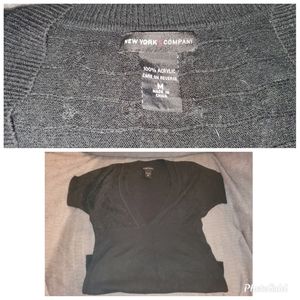 New York and company black sweater